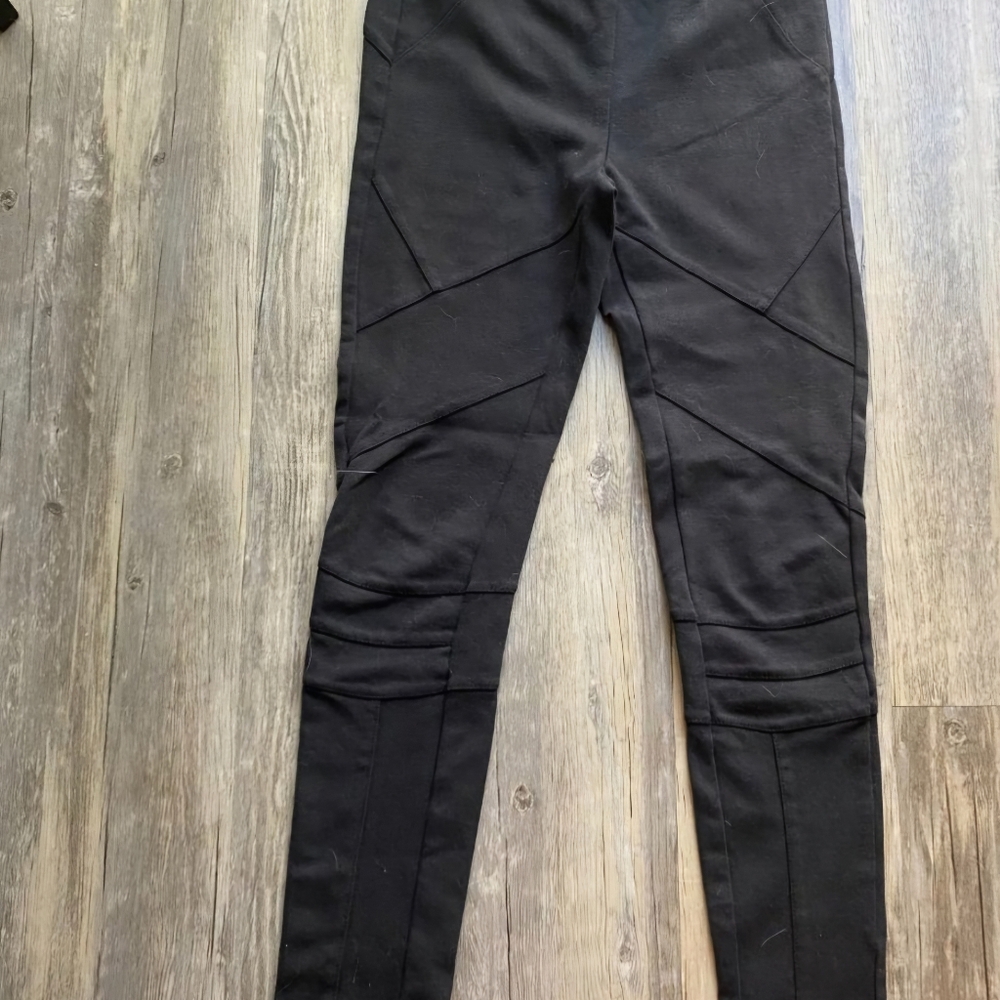 Black Free People Woven Pants